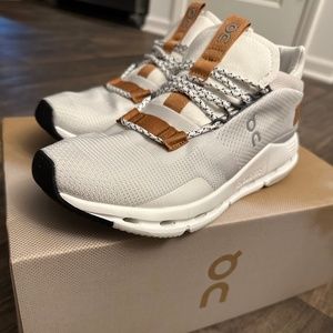 On running shoes: Cloudnova white pearl